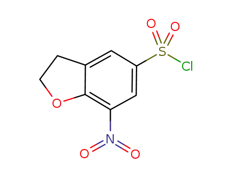 2,3-Dihydro-7-nitrobenzo[b]furan-5-sulphonyl chloride