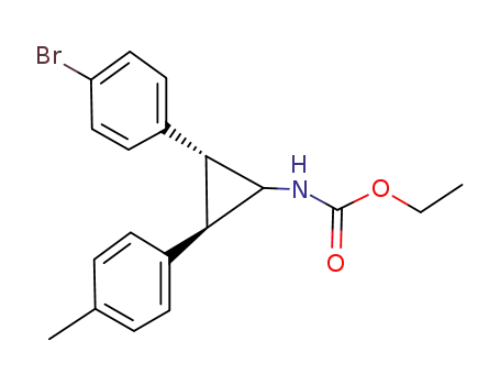 Carbamic acid, [2-(4-bromophenyl)-3-(4-methylphenyl)cyclopropyl]-,
ethyl ester