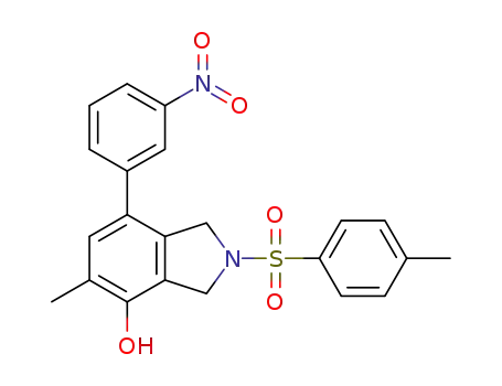 5-methyl-2-[(4-methylphenyl)sulfonyl]-7-(3-nitrophenyl)-2,3-dihydro-1H-isoindol-4-ol