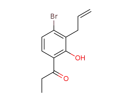 1-(3-allyl-4-bromo-2-hydroxyphenyl)propan-1-one