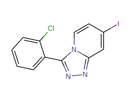 3-(2-chlorophenyl)-7-iodo-[1,2,4]triazolo[4,3-a]pyridine