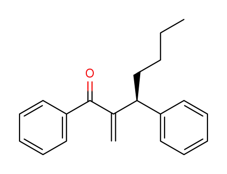1-Heptanone, 2-methylene-1,3-diphenyl-, (R)-