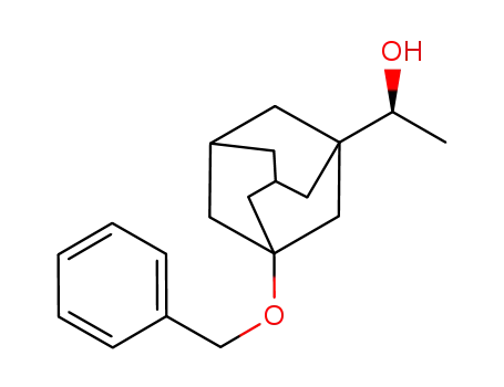 Molecular Structure of 1401205-99-9 (1-(3-benzyloxy-1-adamantyl)ethanol)