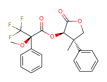 (R)-((3R,4S)-4-methyl-2-oxo-4-phenyltetrahydrofuran-3-yl)-3,3,3-trifluoro-2-methoxy-2-phenylpropanoate