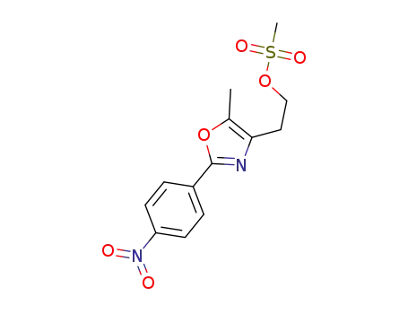 2-[5-methyl-2-(4-nitrophenyl)oxazol-4-yl]ethyl methanesulfonate