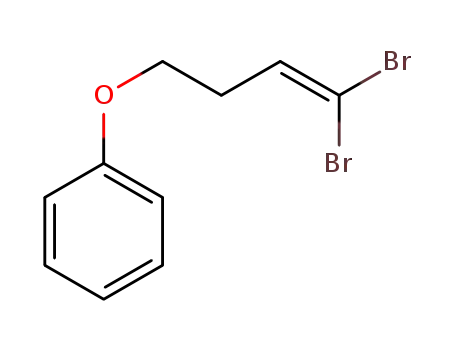 (4,4-dibromobut-3-enyloxy)benzene
