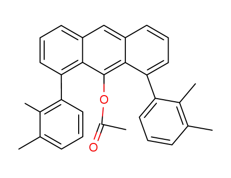 9-acetoxy-1,8-bis(2,3-dimethylphenyl)anthracene