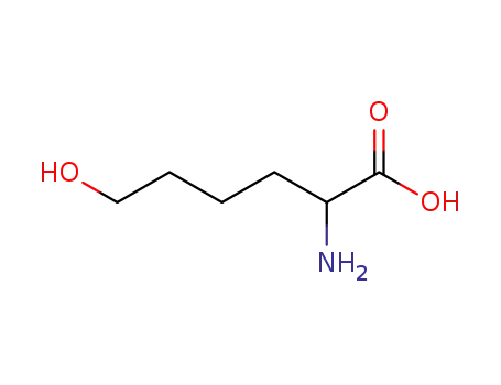 Molecular Structure of 305-77-1 (2-AMINO-6-HYDROXY-HEXANOIC ACID)