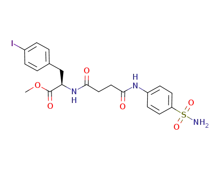 (R)-methyl 3-(4-iodophenyl)-2-(4-oxo-4-(4-sulfamoylphenylamino)butanamido)propanoate