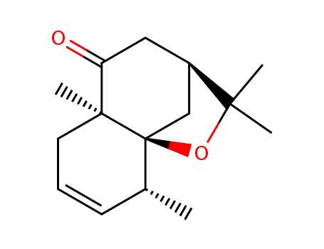 (1S,2R,6R,9S)-2,6,10,10-Tetramethyl-11-oxa-tricyclo[7.2.1.0<sup>1,6</sup>]dodec-3-en-7-one
