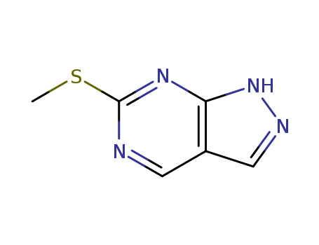 6-(Methylthio)-1H-pyrazolo[3,4]pyrimidine