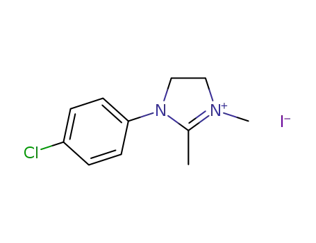 1-(4-chlorophenyl)-2,3-dimethyl-4,5-dihydro-1H-imidazolium iodide