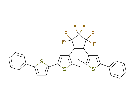 C<sub>31</sub>H<sub>20</sub>F<sub>6</sub>S<sub>3</sub>