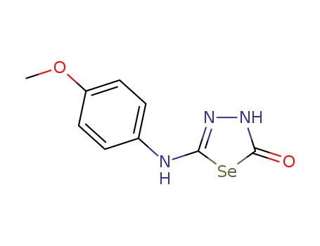 5-(4-methoxyphenylamino)-1,3,4-selenadiazol-2(3H)-one