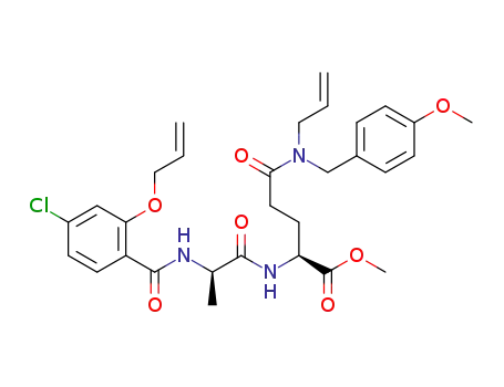 C<sub>30</sub>H<sub>36</sub>ClN<sub>3</sub>O<sub>7</sub>