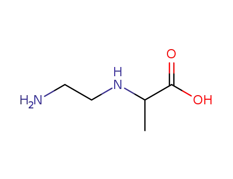 Molecular Structure of 88722-32-1 (L-Alanine, N-(2-aminoethyl)- (9CI))