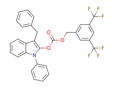 C<sub>31</sub>H<sub>21</sub>F<sub>6</sub>NO<sub>3</sub>
