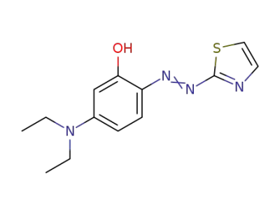 2-(2-チアゾリルアゾ)-5-ジエチルアミノフェノール