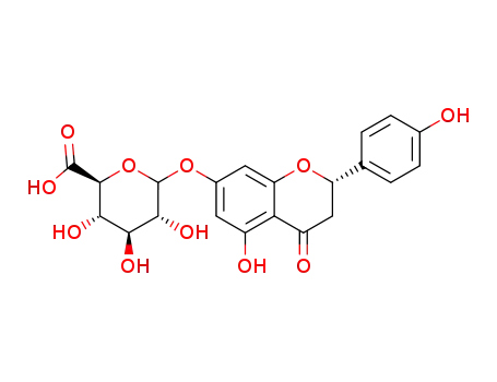 나린 게닌 7-O-β-D- 글루 쿠로 나이드
(부분 입체 이성질체의 혼합물)