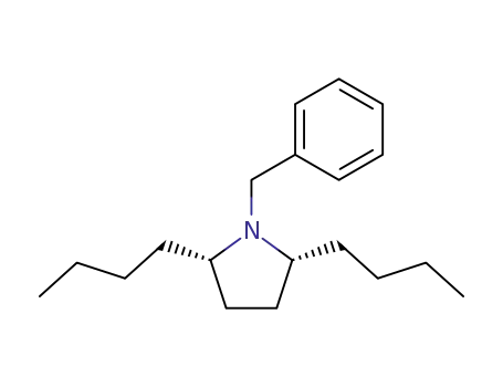 Pyrrolidine, 2,5-dibutyl-1-(phenylmethyl)-, cis-