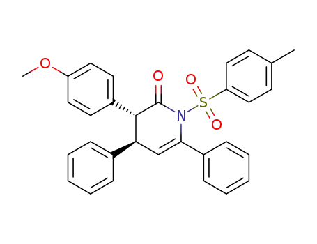 (3R,4R)-3-(4-methoxyphenyl)-4,6-diphenyl-1-tosyl-3,4-dihydropyridin-2(1H)-one