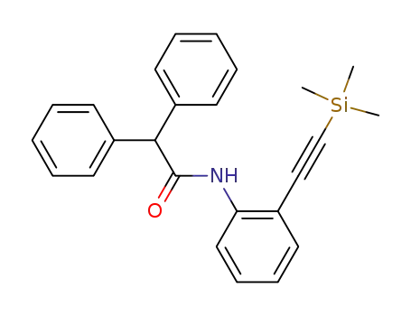 2,2-Diphenyl-N-(2-trimethylsilanylethynyl-phenyl)-acetamide