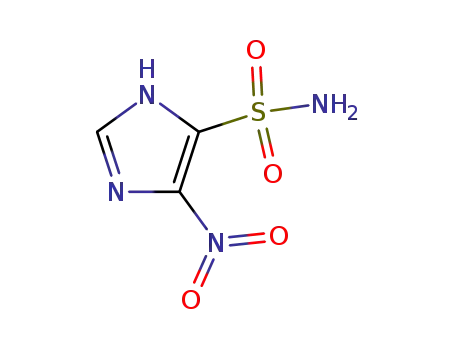 Molecular Structure of 6963-63-9 (4-nitro-1H-imidazole-5-sulfonamide)