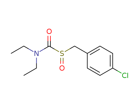 FORMAMIDE, 1-(((4-CHLOROPHENYL)-METHYL)SULFINYL)-N,N-DIETHYL-