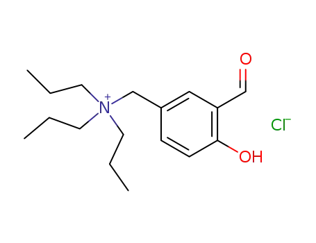 Benzenemethanaminium, 3-formyl-4-hydroxy-N,N,N-tripropyl-, chloride
