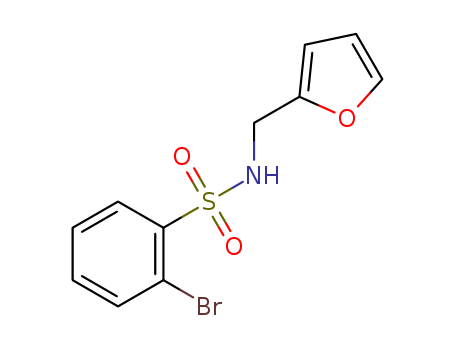 2-Bromo-N-(fur-2-ylmethyl)benzenesulphonamide