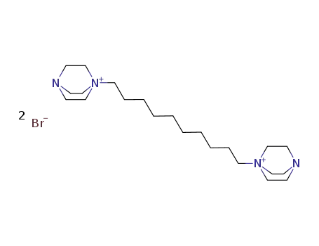 Molecular Structure of 94630-53-2 (1,1'-(DECANE-1,10-DIYL)BIS[4-AZA-1-AZONIABICYCLO[2.2.2]OCTANE] DIBROMIDE)