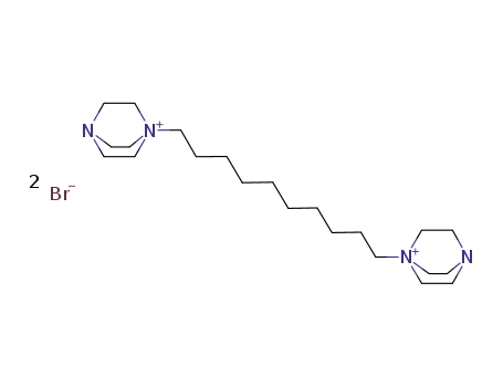 1,1′-(デカン-1,10-ジイル)ビス[4-アザ-1-アゾニアビシクロ[2.2.2]オクタン]ジブロミド