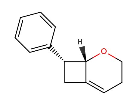 (6α,6aβ)-3,5,6,6a-Tetrahydro-6-phenyl-2H-cyclobuta<b>pyran