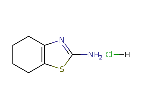 Molecular Structure of 15951-21-0 (4,5,6,7-TETRAHYDRO-BENZOTHIAZOL-2-YLAMINE HYDROCHLORIDE)