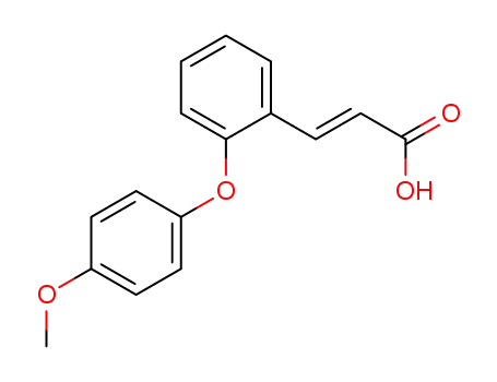 3-[2-(4-METHOXYPHENOXY)PHENYL]ACRYLIC ACID