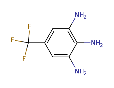 1,2,3-Benzenetriamine, 5-(trifluoromethyl)- (9CI) cas  17661-60-8