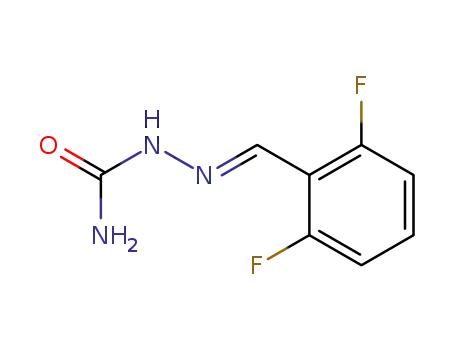 Molecular Structure of 120445-59-2 (2,6-difluoro-benzaldehyde-semicarbazone)