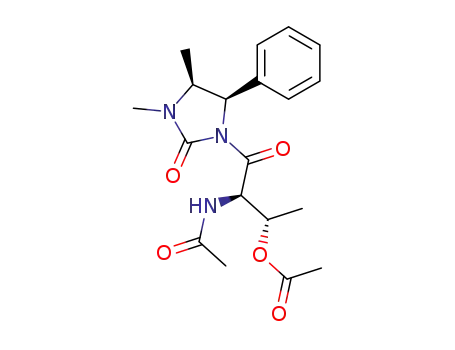(4R,5S,2'R,3'S)-1,5-dimethyl-3-(2'-acetamido-3'-acetoxybutyryl)-4-phenylimidazolidin-2-one
