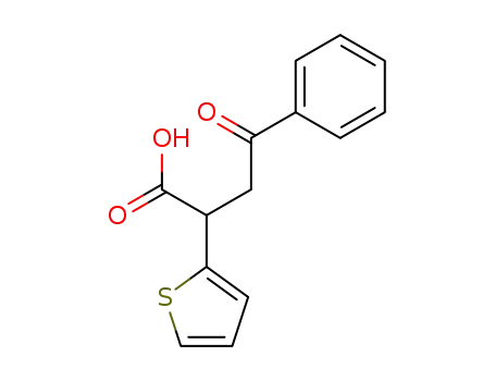 Molecular Structure of 170874-98-3 (4-Oxo-4-phenyl-2-thiophen-2-yl-butyric acid)