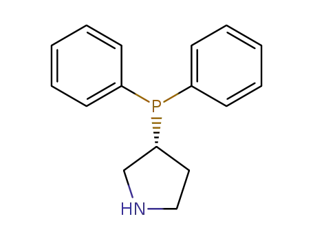 Pyrrolidine, 3-(diphenylphosphino)-, (R)-