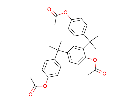 4-[1-(2-(acetyloxy)-5-{1-[4-(acetyloxy)phenyl]-1-methylethyl}phenyl)-1-methylethyl]phenyl acetate