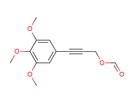 3-(3,4,5-Trimethoxyphenyl)-propargylformiat