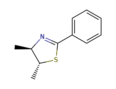 Thiazole,4,5-dihydro-4,5-dimethyl-2-phenyl-, trans- (9CI) cas  5243-91-4
