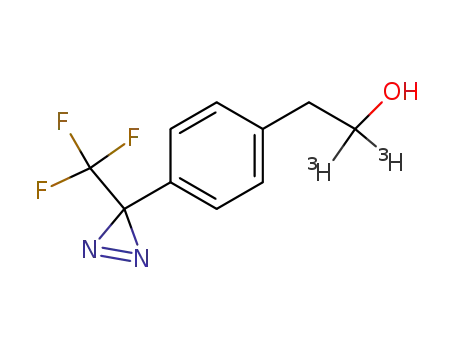 <O-3H-methylene>4-((trifluoromethyl)diazairinyl)phenethyl alcohol