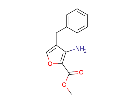 methyl 3-amino-4-(phenylmethyl)furan-2-carboxylate