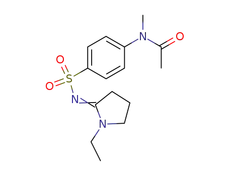 N-(4-(((1-Ethyl-2-pyrrolidinylidene)amino)sulfonyl)phenyl)-N-methylacetamide