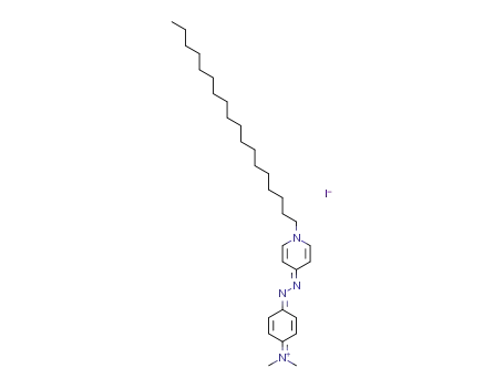 N-octadecyl-4-[(4-dimethylaminophenyl)azo]pyridinium iodide