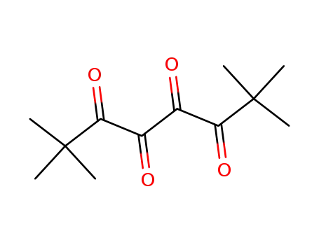 Molecular Structure of 19909-70-7 (2,2,7,7-tetramethyloctane-3,4,5,6-tetrone)