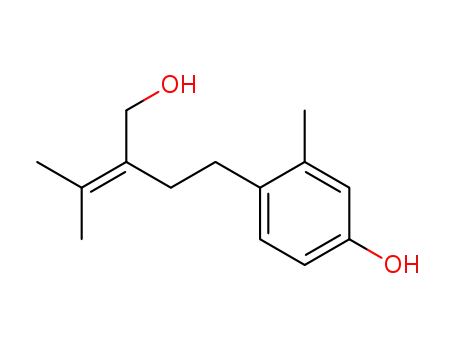 4-(3-Hydroxymethyl-4-methyl-pent-3-enyl)-3-methyl-phenol