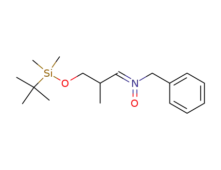 N-[3-(tert-butyldimethylsiloxy)-2-methylpropylidene]benzylamine N-oxide
